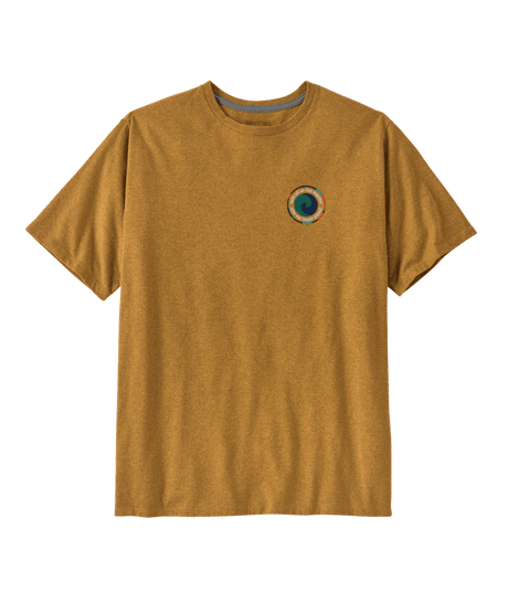 PATAGONIA Unity Fitz Responsibili-Tee T-Shirt Birch Pufferfish Gold Men's Short Sleeve T-Shirts Patagonia 