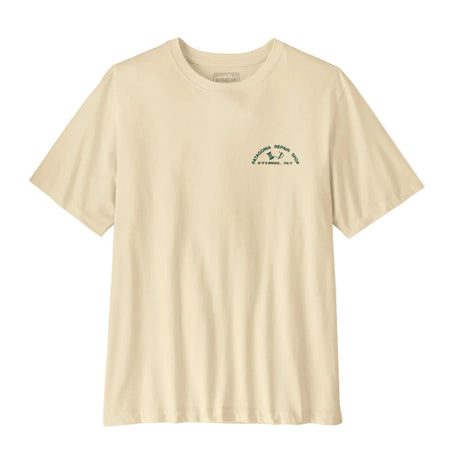 PATAGONIA Repair Shop T-Shirt Undyed Natural Men's Short Sleeve T-Shirts Patagonia 