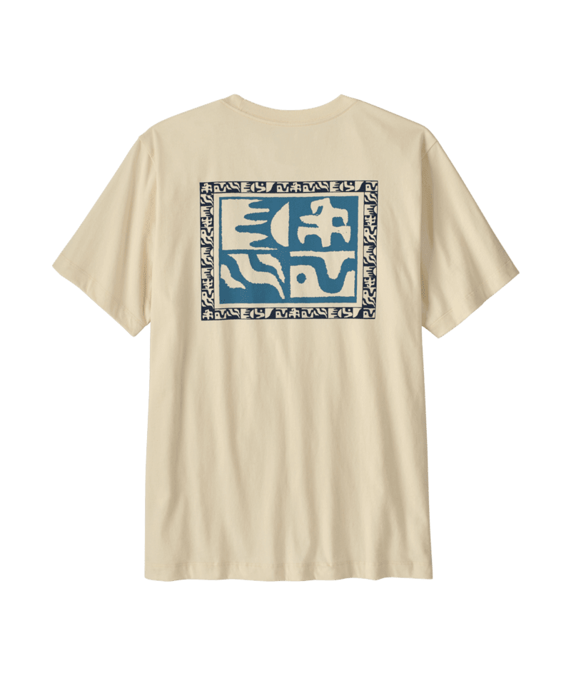 PATAGONIA Mother Rays T-Shirt Undyed Natural Men's Short Sleeve T-Shirts Patagonia 