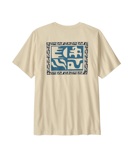 PATAGONIA Mother Rays T-Shirt Undyed Natural Men's Short Sleeve T-Shirts Patagonia 