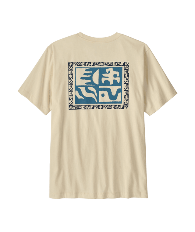 PATAGONIA Mother Rays T-Shirt Undyed Natural Men's Short Sleeve T-Shirts Patagonia 