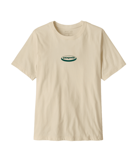 PATAGONIA '95 Oval Logo T-Shirt Undyed Natural Men's Short Sleeve T-Shirts Patagonia 