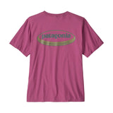 PATAGONIA '95 Oval Logo T-Shirt Faded Magenta Men's Short Sleeve T-Shirts Patagonia 