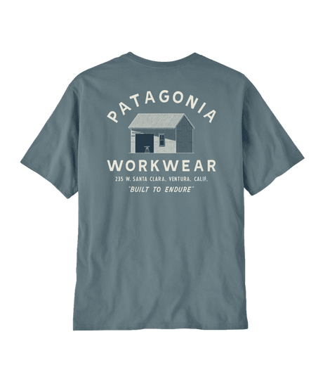 PATAGONIA Forge Born T-Shirt Blue Sage Men's Short Sleeve T-Shirts Patagonia 
