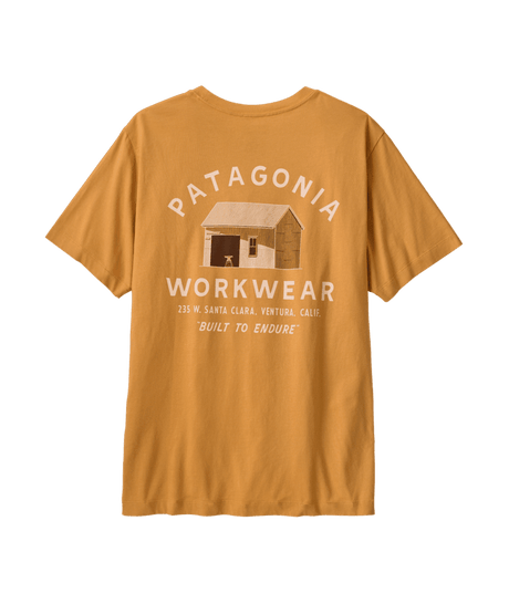 PATAGONIA Forge Born T-Shirt Dried Mango Men's Short Sleeve T-Shirts Patagonia 