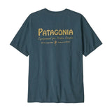 PATAGONIA Water People Banner T-Shirt Summit Blue Men's Short Sleeve T-Shirts Patagonia 