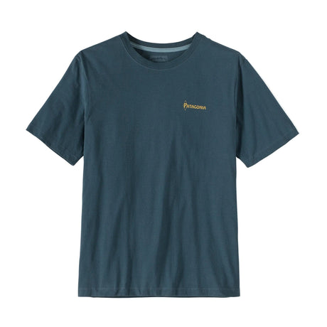 PATAGONIA Water People Banner T-Shirt Summit Blue Men's Short Sleeve T-Shirts Patagonia 