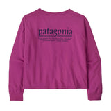 PATAGONIA Women's Long-Sleeved Hut Tripper Easy-Cut T-Shirt Amaranth Pink Women's Long Sleeve T-Shirts Patagonia 