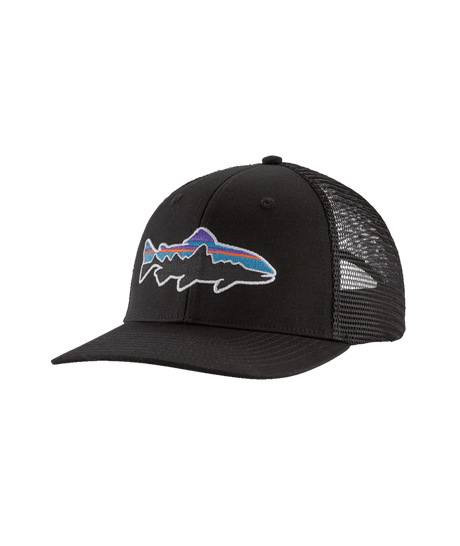 PATAGONIA Fitz Roy Trout Trucker Hat Black Men's Hats Patagonia 
