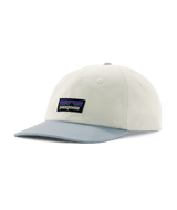 PATAGONIA P-6 Label Trad Cap Birch White/Fleck Blue Men's Hats Patagonia 