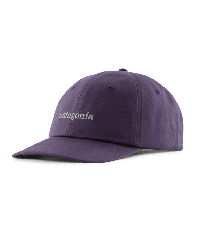 PATAGONIA Fitz Roy Icon Trad Cap Text Logo: Plummet Purple Men's Hats Patagonia 