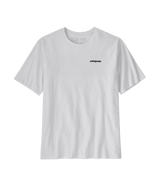 PATAGONIA P-6 Logo Responsibili-Tee T-Shirt White Men's Short Sleeve T-Shirts Patagonia 