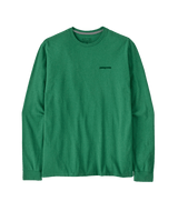 PATAGONIA P-6 Logo Long Sleeve T-Shirt P-6 Outline/Heartleaf Green Men's Long Sleeve T-Shirts Patagonia 