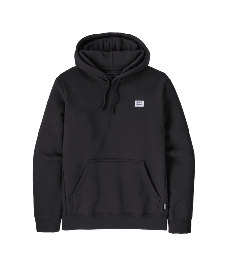 PATAGONIA Shop Sticker Uprisal Pullover Hoodie Black Men's Pullover Hoodies Patagonia 