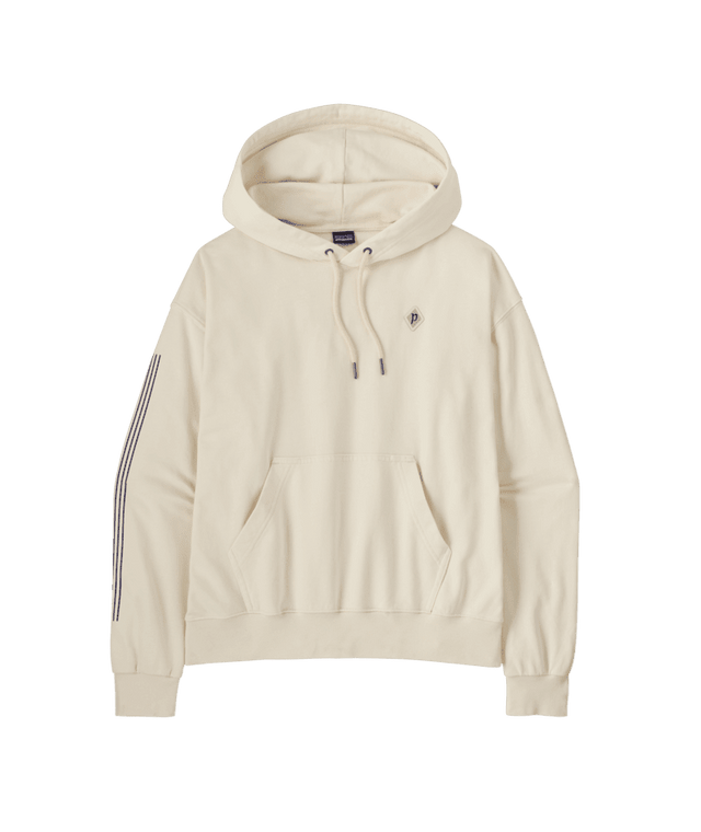 PATAGONIA Women's Hut Tripper Icon Daily Hoody Wool White Women's Pullover Hoodies Patagonia 