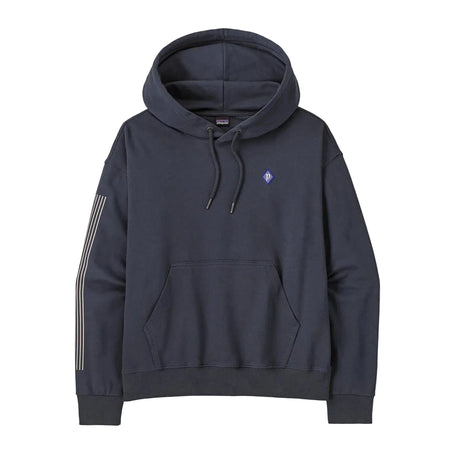 PATAGONIA Women's Hut Tripper Icon Daily Hoody Smolder Blue Women's Pullover Hoodies Patagonia 