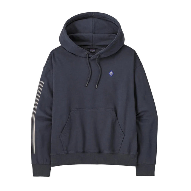 PATAGONIA Women's Hut Tripper Icon Daily Hoody Smolder Blue Women's Pullover Hoodies Patagonia 