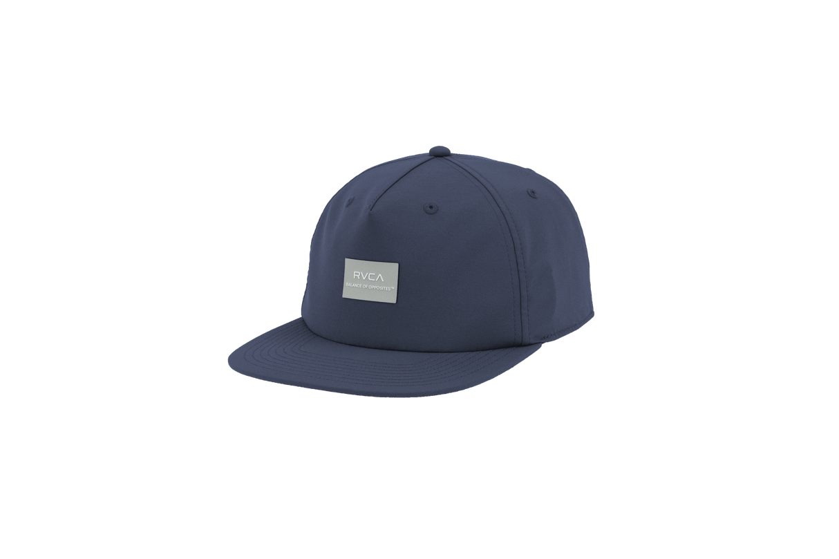 RVCA Vacancy Snapback Hat Blue Men's Hats RVCA 