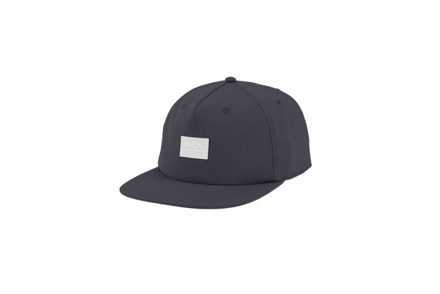 RVCA Vacancy Snapback Hat Black Men's Hats RVCA 