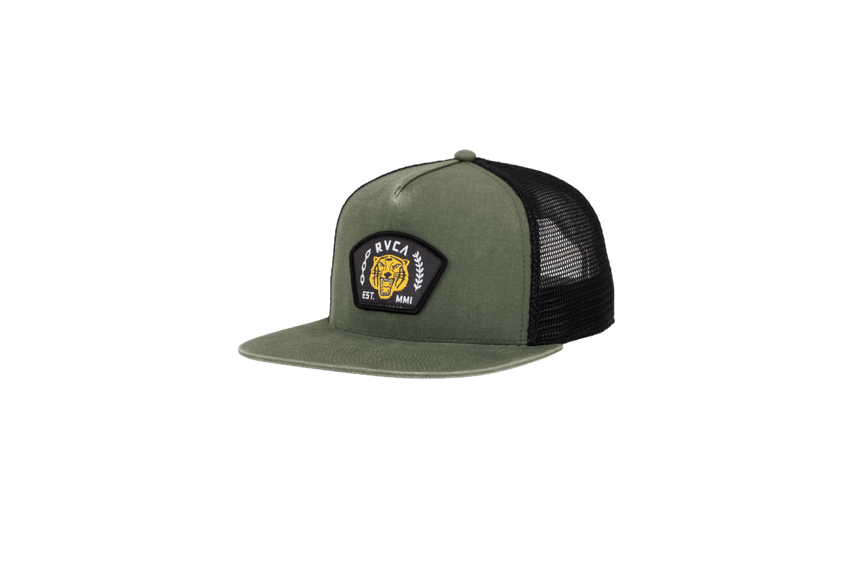 RVCA Redeployed Snapback Hat Olive Men's Hats RVCA 