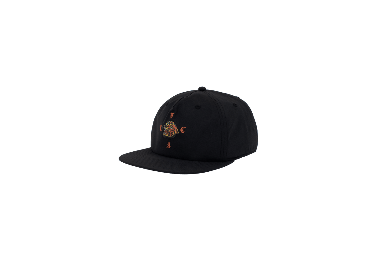RVCA Kaleb Snapback Hat Black Men's Hats RVCA 