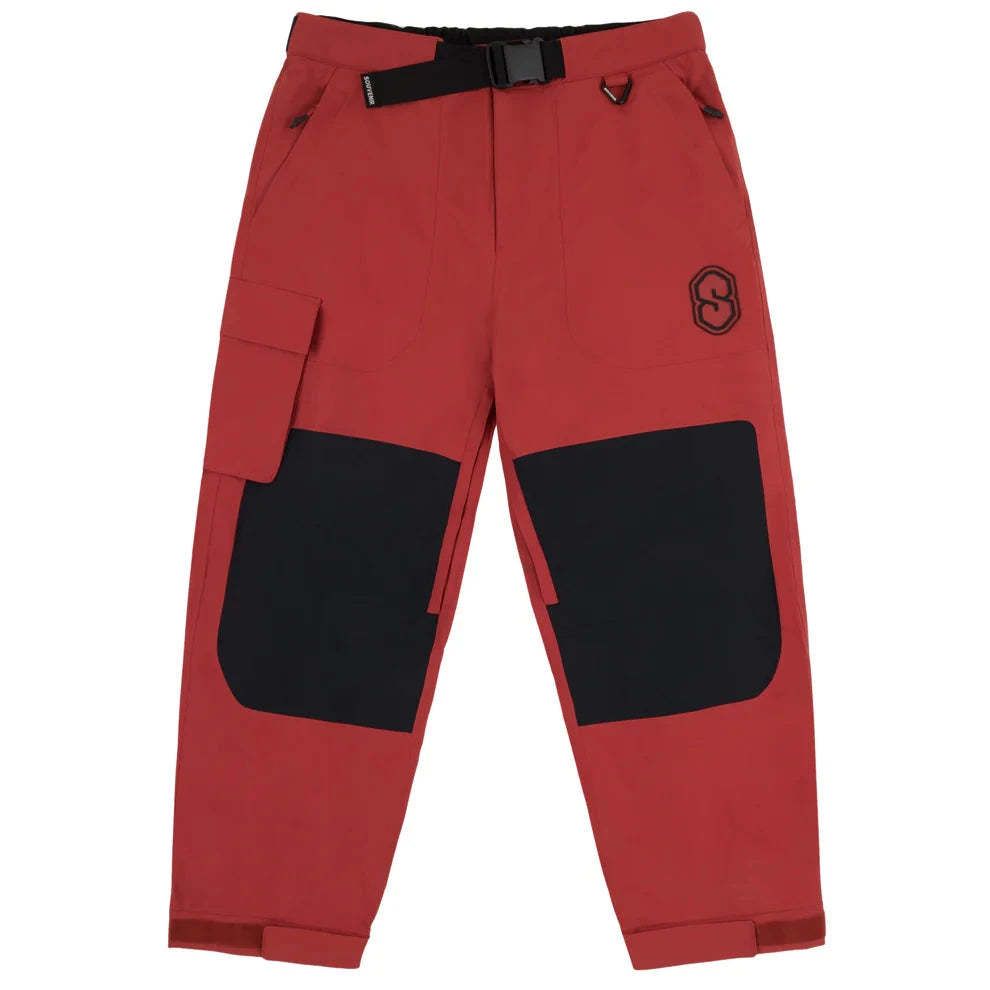 SOUVENIR 3 Ply Ripstop Snow Pants Barn Red 2026 Men's Snow Pants Souvenir 