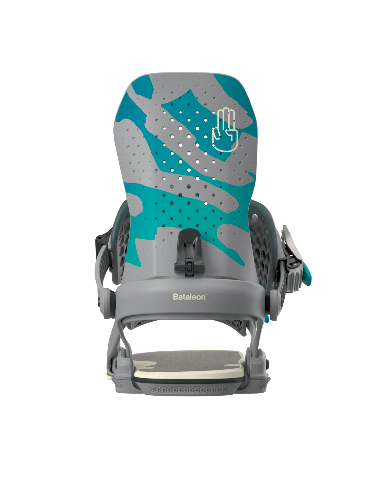 BATALEON Astro AsymWrap Snowboard Bindings Grey Forest Men's Snowboard Bindings Bataleon 