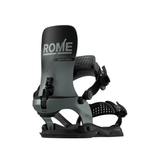 ROME Katana AsymWrap FASE Snowboard Bindings Slate 2026 Men's Snowboard Bindings Rome 