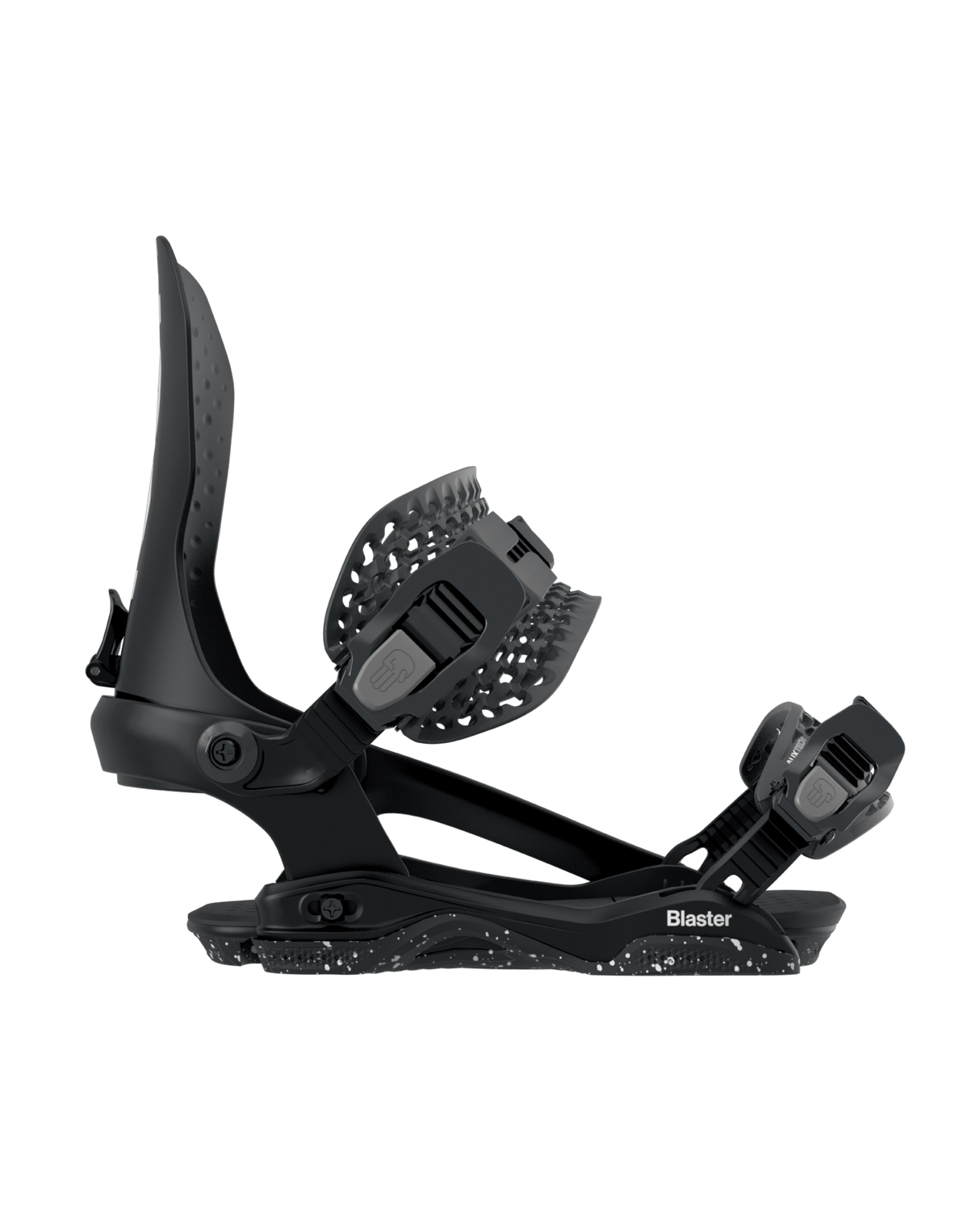 BATALEON Blaster AsymWrap Snowboard Bindings Black 2026 Men's Snowboard Bindings Bataleon 