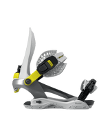 BATALEON Blaster AsymWrap FASE Snowboard Bindings To Grey 2026 Men's Snowboard Bindings Bataleon 