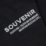 SOUVENIR 3 Ply Ripstop Snow Jacket Black 2026 Men's Snow Jackets Souvenir 