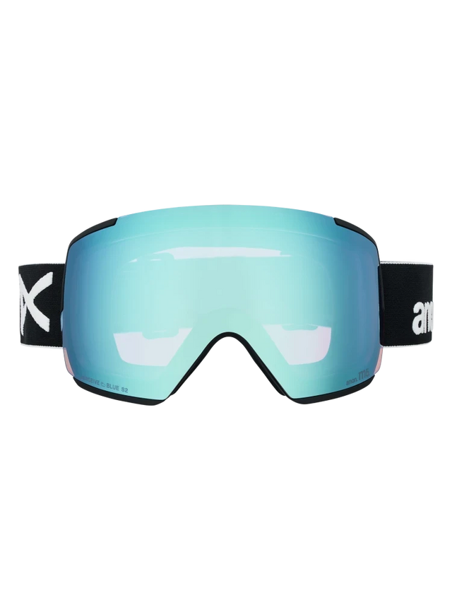 ANON M5 Black - Perceive Variable Blue + Perceive Cloudy Pink + MFI Face Mask Snow Goggle Snow Goggles Anon 