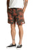 BRIXTON Voyage Hybrid Short Washed Black/Terracotta Floral Men's Hybrid Shorts Brixton 