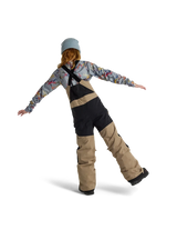 BURTON Kid's Skylar 2L Bib Snow Pants Summit Taupe 2026 Youth Snow Pants Burton 