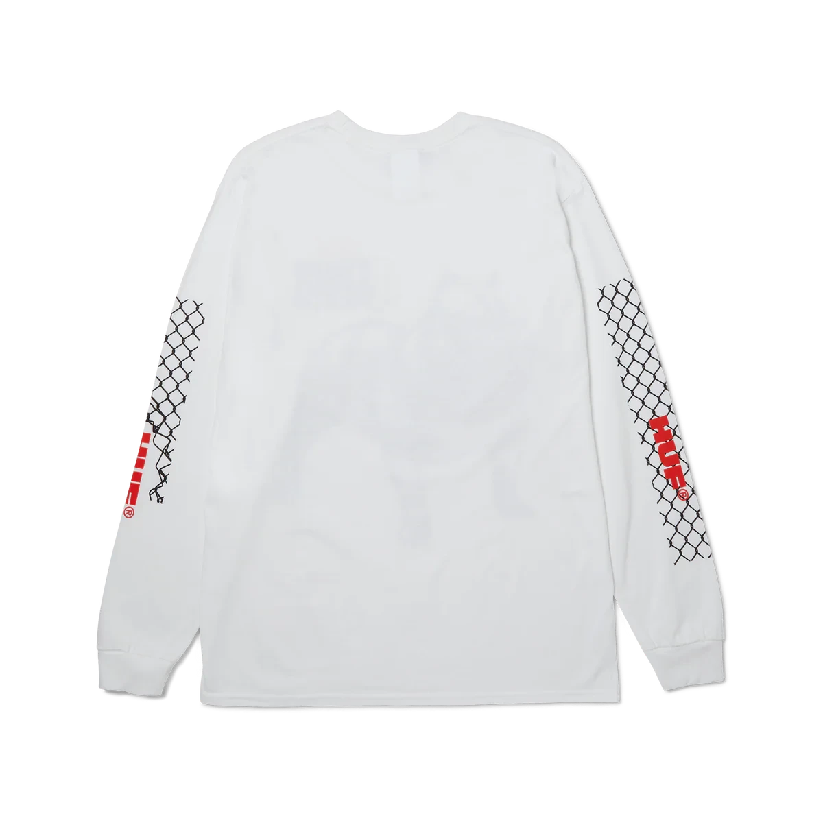 HUF 4 The Dawgs Long Sleeve T-Shirt White Men's Long Sleeve T-Shirts Huf 