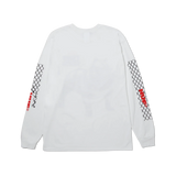 HUF 4 The Dawgs Long Sleeve T-Shirt White Men's Long Sleeve T-Shirts Huf 