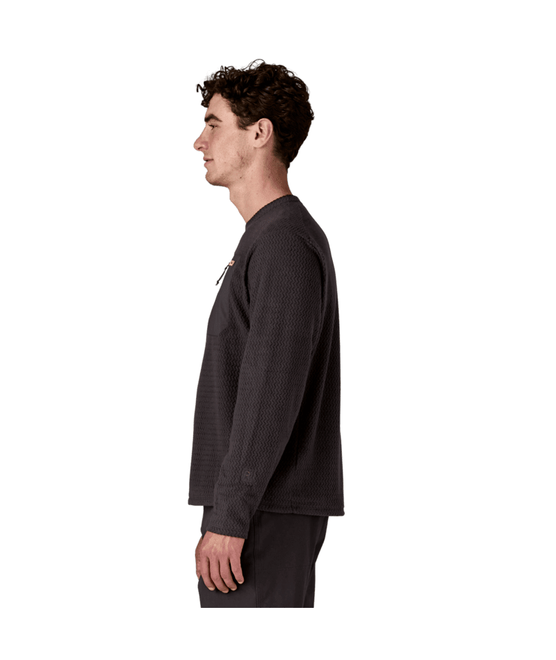 PATAGONIA R1 Air Fleece Crewneck Black Men's Insulators Patagonia 