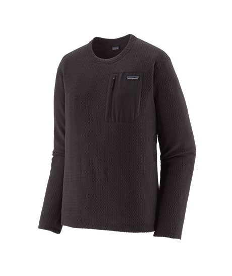PATAGONIA R1 Air Fleece Crewneck Black Men's Insulators Patagonia 