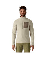 PATAGONIA R1 Air Fleece Zip-Neck Pelican Men's Sweaters Patagonia 