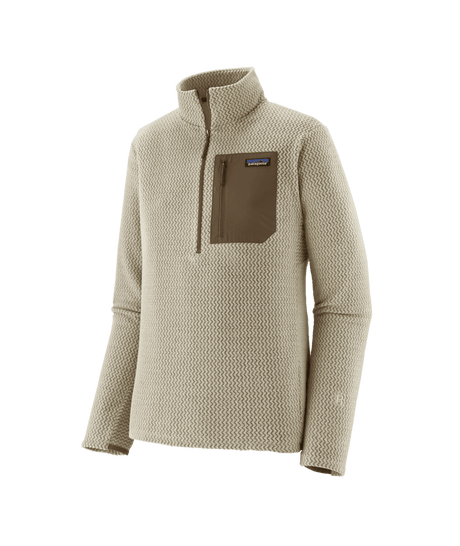 PATAGONIA R1 Air Fleece Zip-Neck Pelican Men's Sweaters Patagonia 