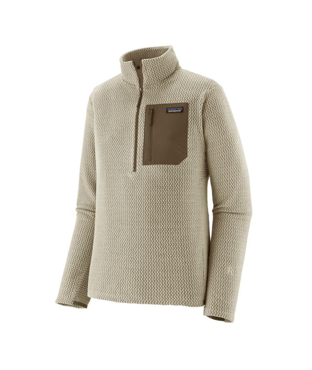 PATAGONIA R1 Air Fleece Zip-Neck Pelican Men's Sweaters Patagonia 