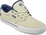 ETNIES Jameson 2 Eco Shoes Tan/Blue/White Men's Skate Shoes Etnies 
