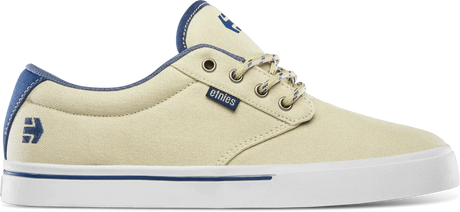 ETNIES Jameson 2 Eco Shoes Tan/Blue/White Men's Skate Shoes Etnies 
