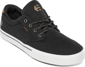 ETNIES Jameson 2 Eco Shoes Black/Black/White Men's Skate Shoes Etnies 