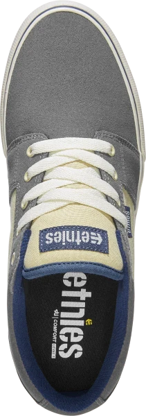 ETNIES Barge LS Shoes Grey/Navy/Other Men's Skate Shoes Etnies 