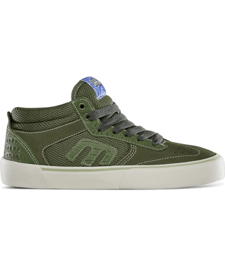 ETNIES Windrow Vulc Mid Shoes Green Men's Skate Shoes Etnies 