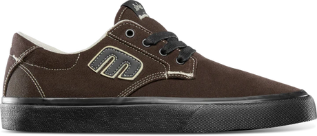 ETNIES Barge Plus X Julian Lewis Shoes Brown/Black Men's Skate Shoes Etnies 