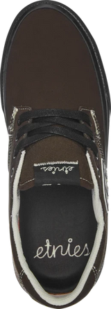 ETNIES Barge Plus X Julian Lewis Shoes Brown/Black Men's Skate Shoes Etnies 