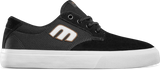 ETNIES Barge Plus Shoes Black/White Men's Skate Shoes Etnies 