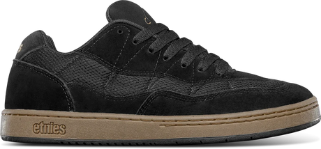 ETNIES Snake Shoe Black/Gum Men's Skate Shoes Etnies 